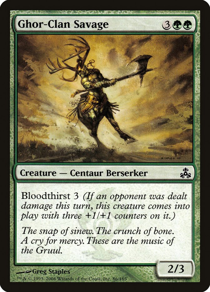 Ghor-Clan Savage [Guildpact] | Good Games Adelaide SA