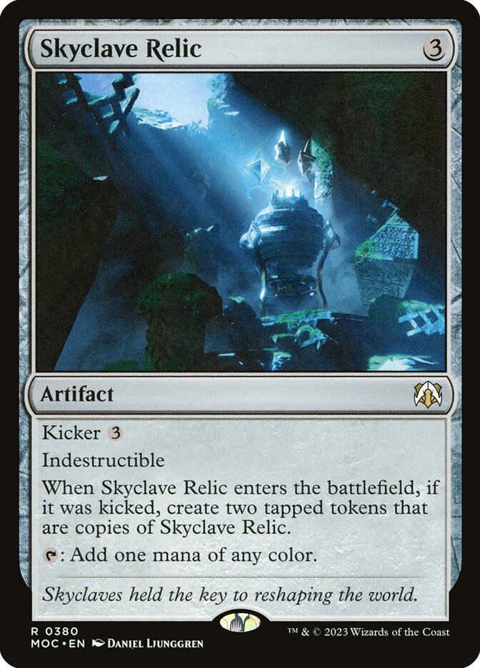 Skyclave Relic 380 (Commander: March of the Machine)  | Good Games Adelaide SA