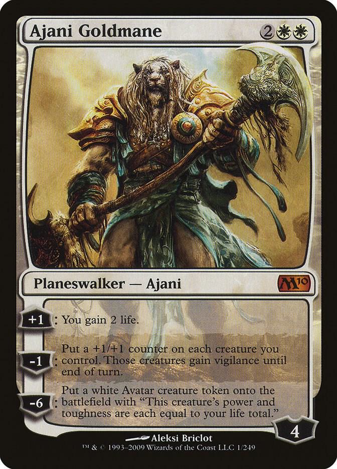 Ajani Goldmane 1 (Magic 2010 (M10))  - Foil | Good Games Adelaide SA