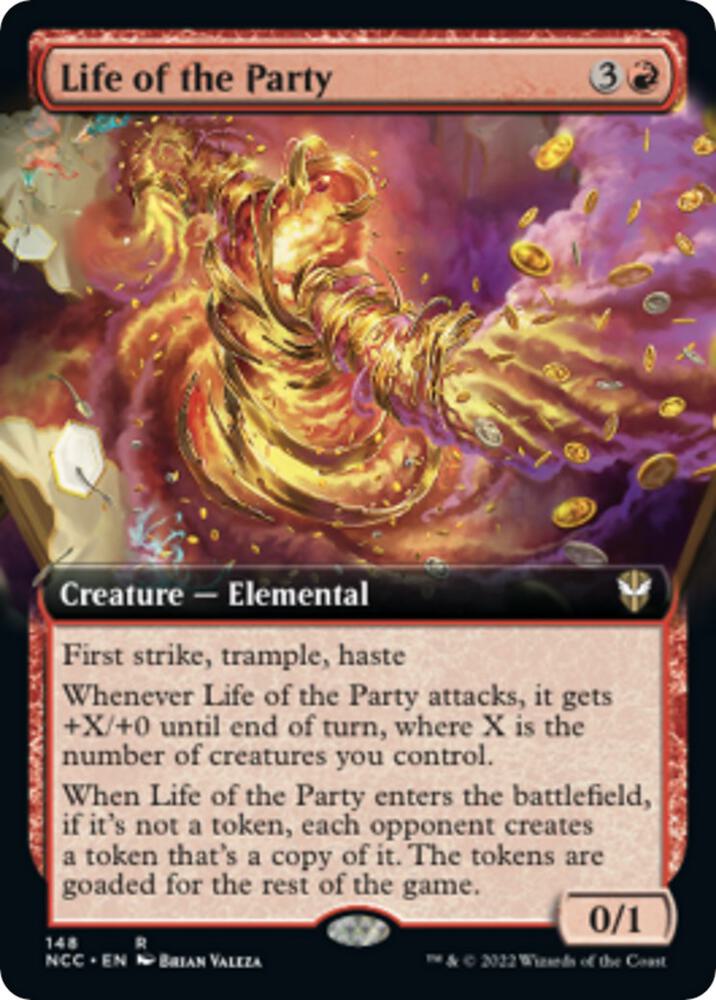 Life of the Party Extended Art 148 (Commander: Streets of New Capenna)  | Good Games Adelaide SA
