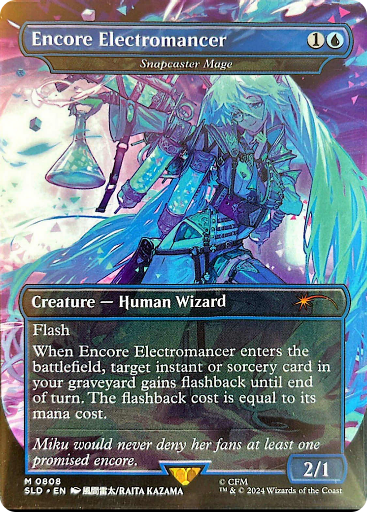 Encore Electromancer - Snapcaster Mage [Secret Lair Drop Series] | Good Games Adelaide SA