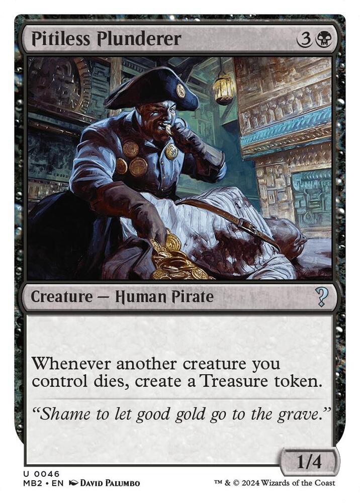Pitiless Plunderer 46 (Mystery Booster 2)  | Good Games Adelaide SA