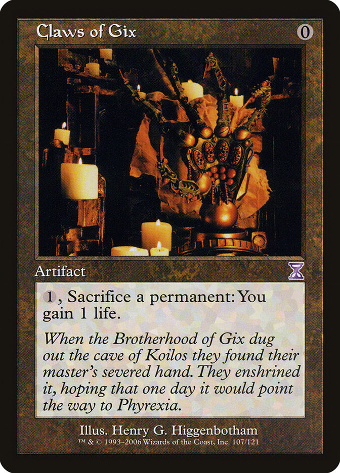 Claws of Gix 107 (Timeshifted)  - Foil | Good Games Adelaide SA