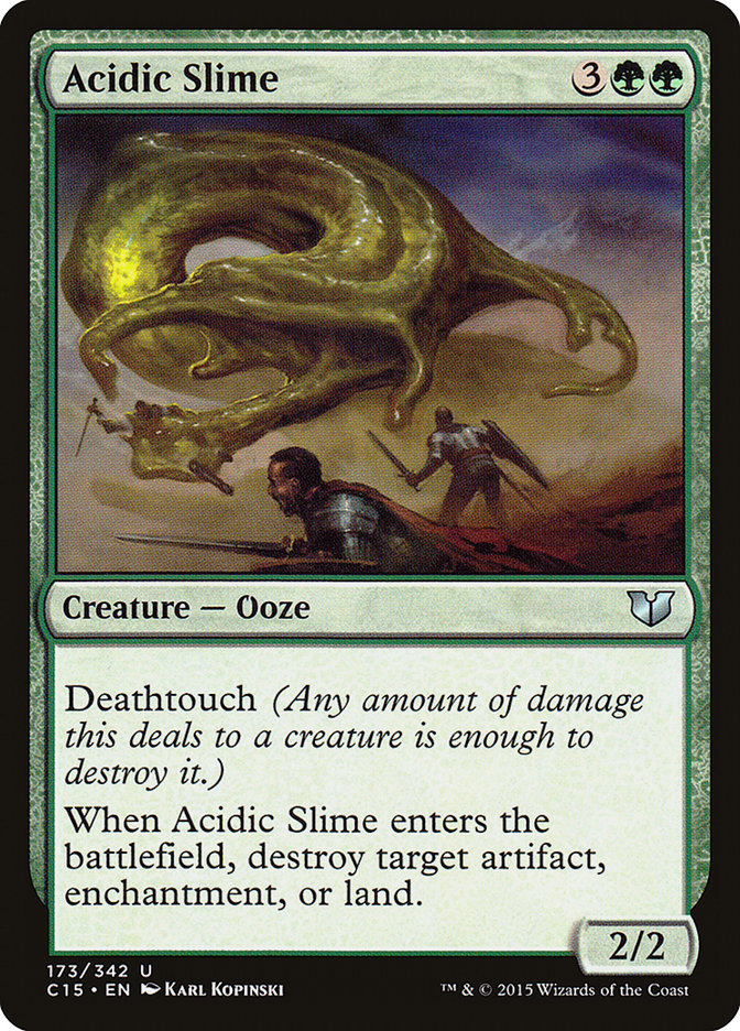 Acidic Slime [Commander 2015] | Good Games Adelaide SA