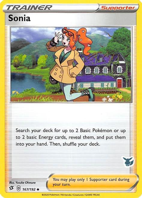 Sonia 167 192 Eevee Stamped 167/192 (Battle Academy 2022)  | Good Games Adelaide SA