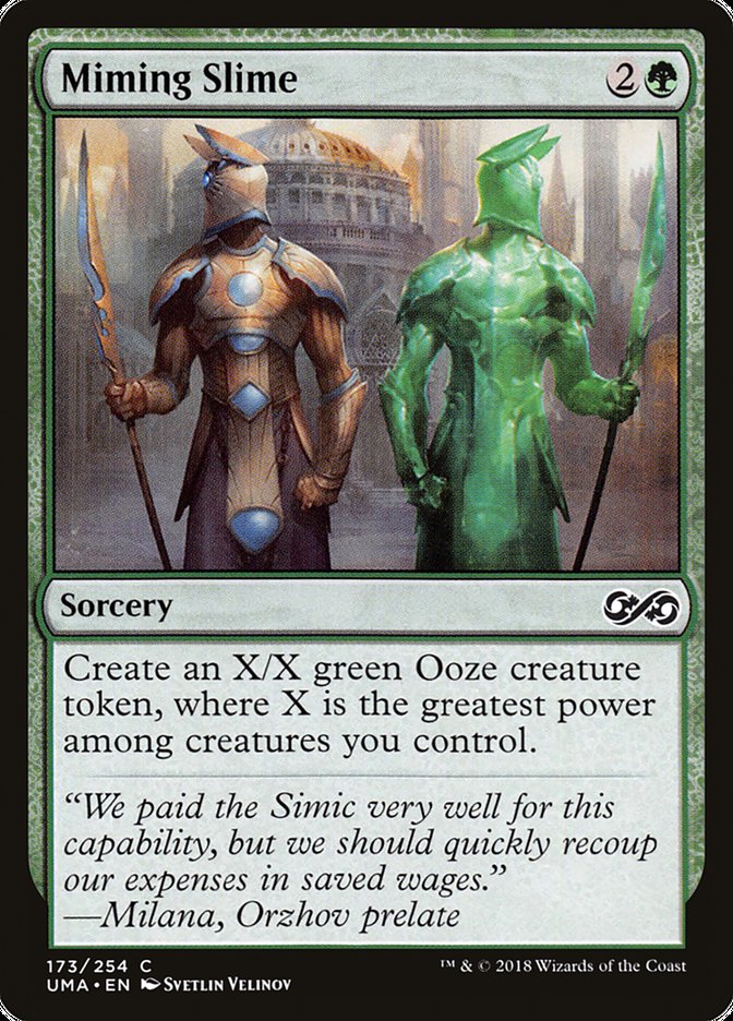 Miming Slime 173 (Ultimate Masters)  - Foil | Good Games Adelaide SA