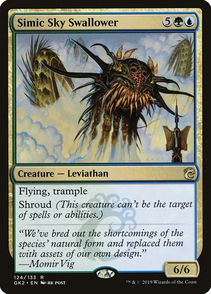 Simic Sky Swallower 124 (Ravnica Allegiance: Guild Kits)  | Good Games Adelaide SA