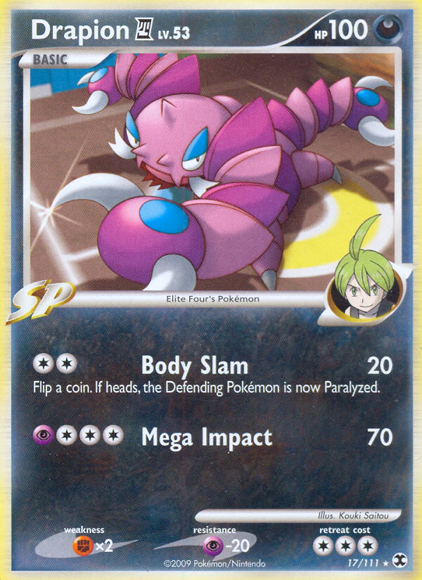 Drapion (17/111) [Platinum: Rising Rivals] | Good Games Adelaide SA
