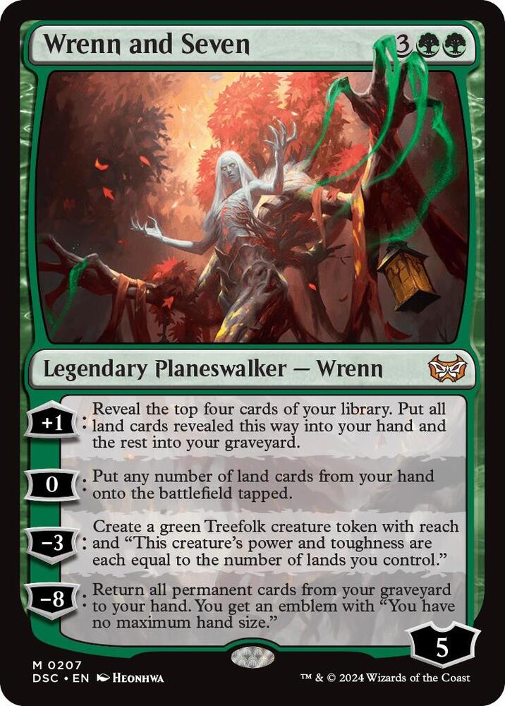 Wrenn and Seven 207 (Commander: Duskmourn: House of Horror)  | Good Games Adelaide SA