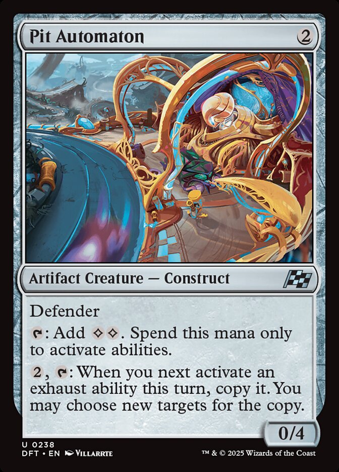 Pit Automaton 238 (Aetherdrift)  - Foil | Good Games Adelaide SA
