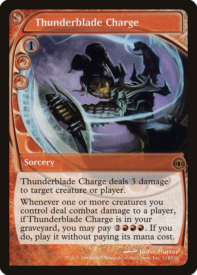 Thunderblade Charge 124 (Future Sight)  | Good Games Adelaide SA