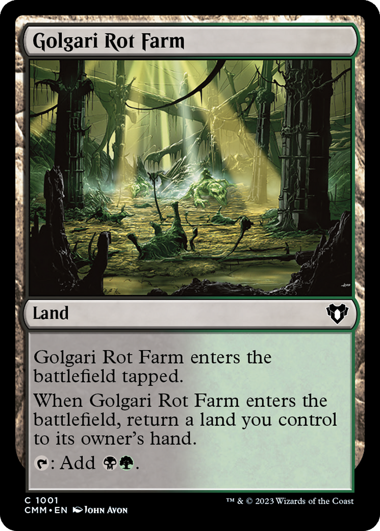 Golgari Rot Farm [Commander Masters] | Good Games Adelaide SA