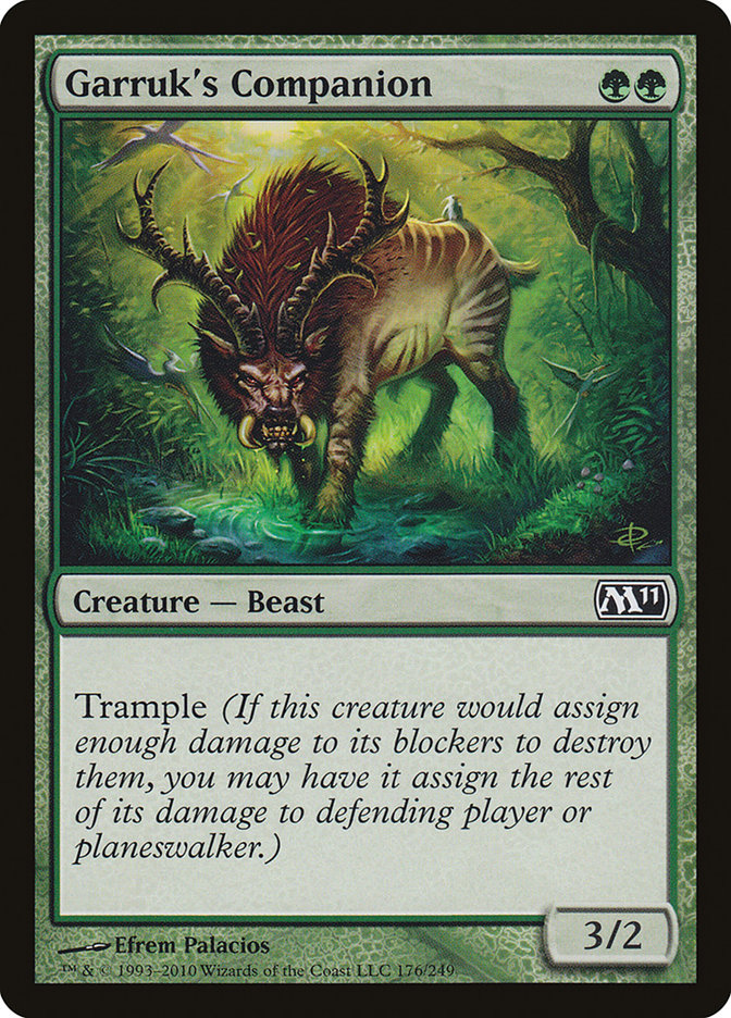 Garruk's Companion [Magic 2011] | Good Games Adelaide SA