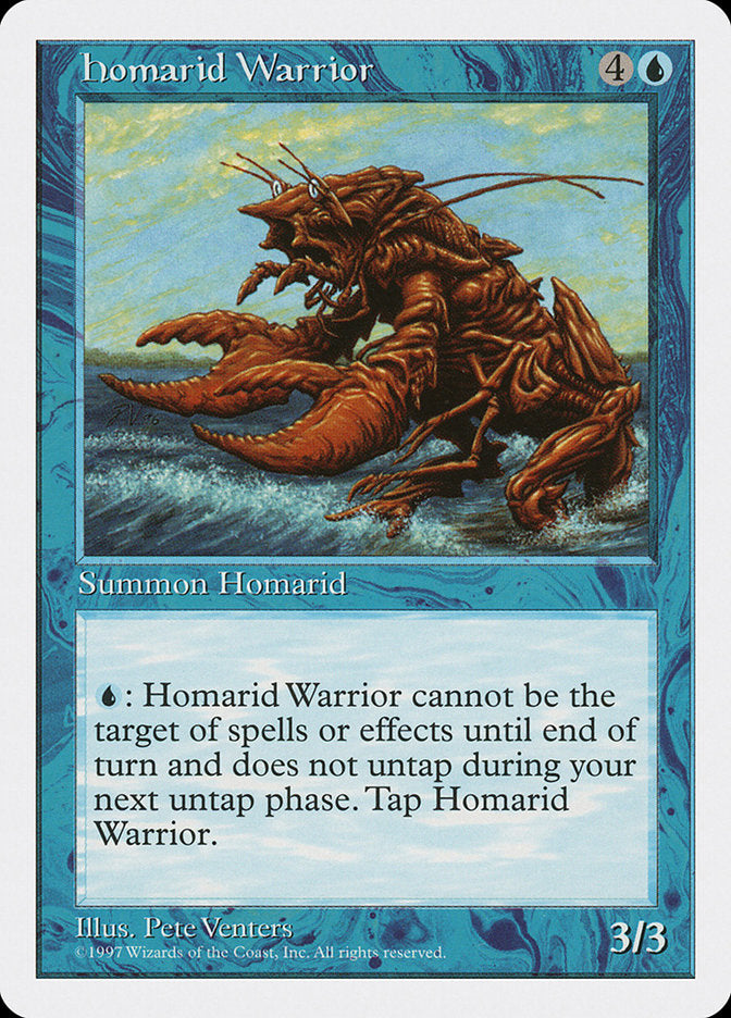 Homarid Warrior  (Fifth Edition)  | Good Games Adelaide SA
