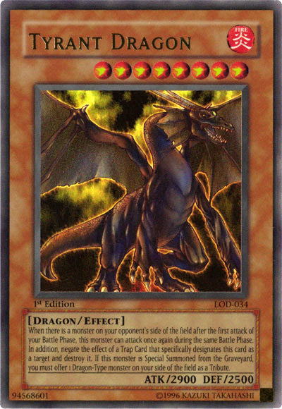 Tyrant Dragon [LOD-034] Ultra Rare | Good Games Adelaide SA