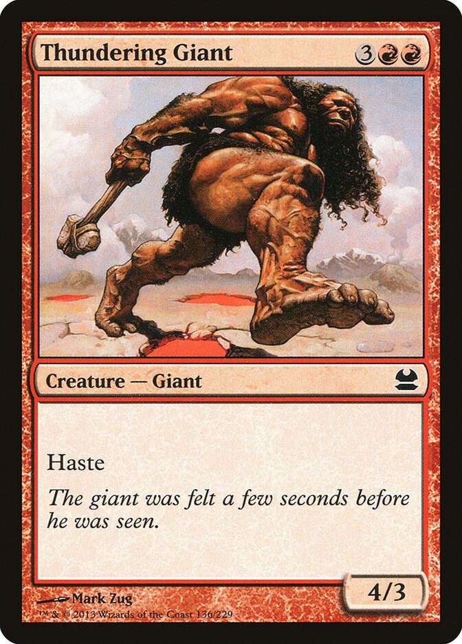 Thundering Giant 136 (Modern Masters)  | Good Games Adelaide SA