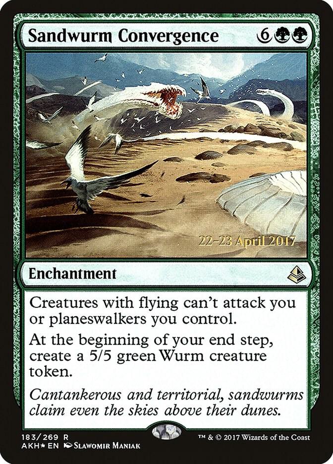 Sandwurm Convergence 183 (Prerelease Cards)  - Foil | Good Games Adelaide SA