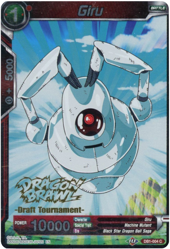 Giru (Dragon Brawl Draft Tournament Gold Stamped) (DB1-004) [Promotion Cards] | Good Games Adelaide SA