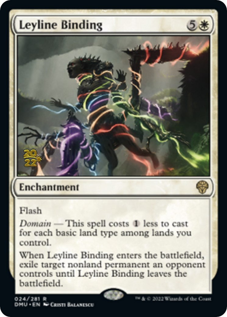 Leyline Binding [Dominaria United Prerelease Promos] | Good Games Adelaide SA