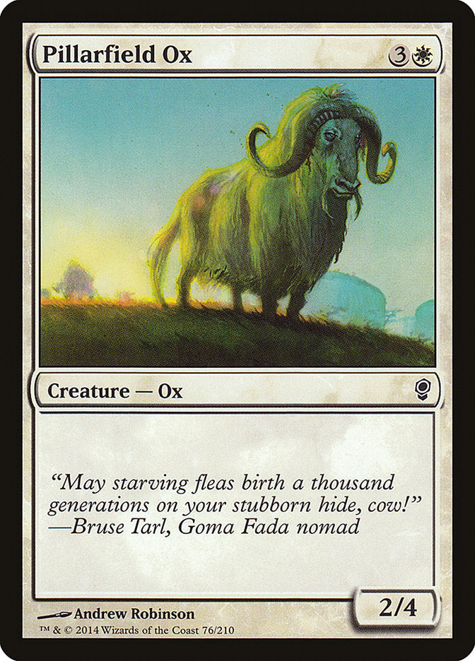 Pillarfield Ox 76 (Conspiracy)  - Foil | Good Games Adelaide SA