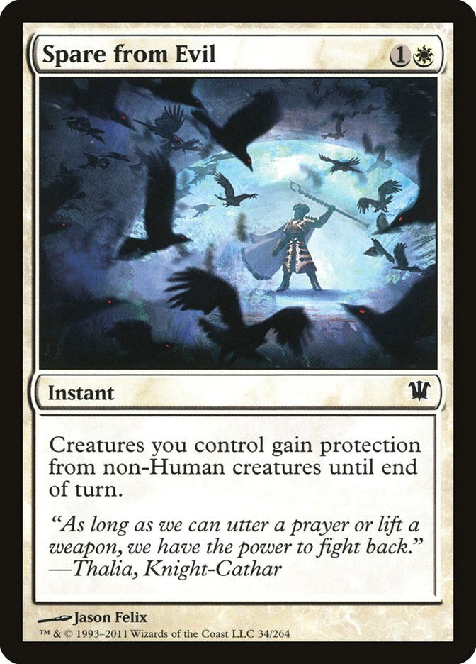 Spare from Evil [Innistrad] | Good Games Adelaide SA