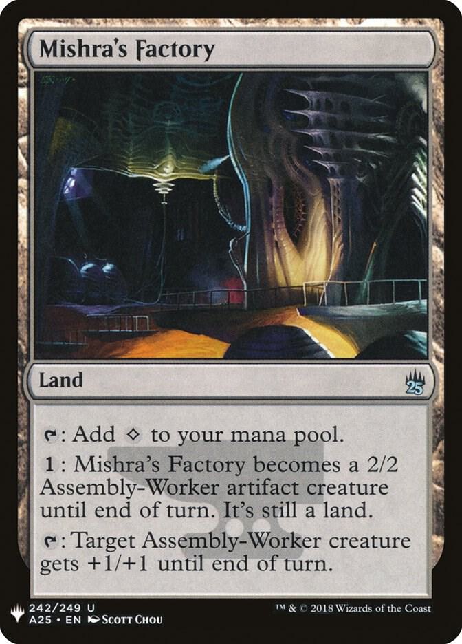 Mishras Factory A25 242 (The List Reprints)  | Good Games Adelaide SA