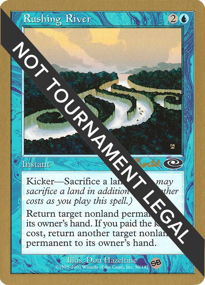 Rushing River 2001 Alex Borteh PLS SB  (World Championship Decks)  | Good Games Adelaide SA