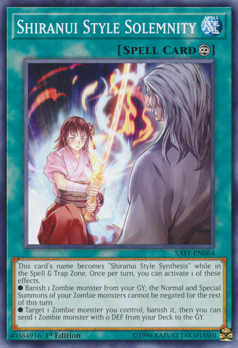 Shiranui Style Solemnity [SAST-EN064] Common | Good Games Adelaide SA