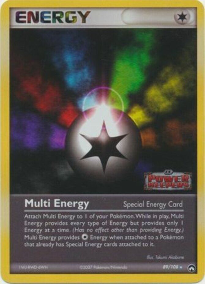 Multi Energy (89/108) (Stamped) [EX: Power Keepers] | Good Games Adelaide SA