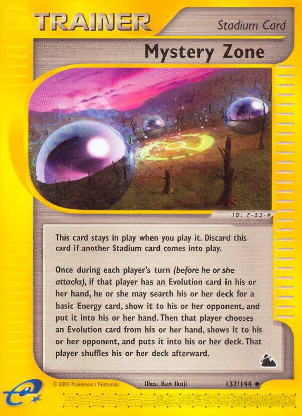 Mystery Zone 137/144 (Skyridge)  | Good Games Adelaide SA