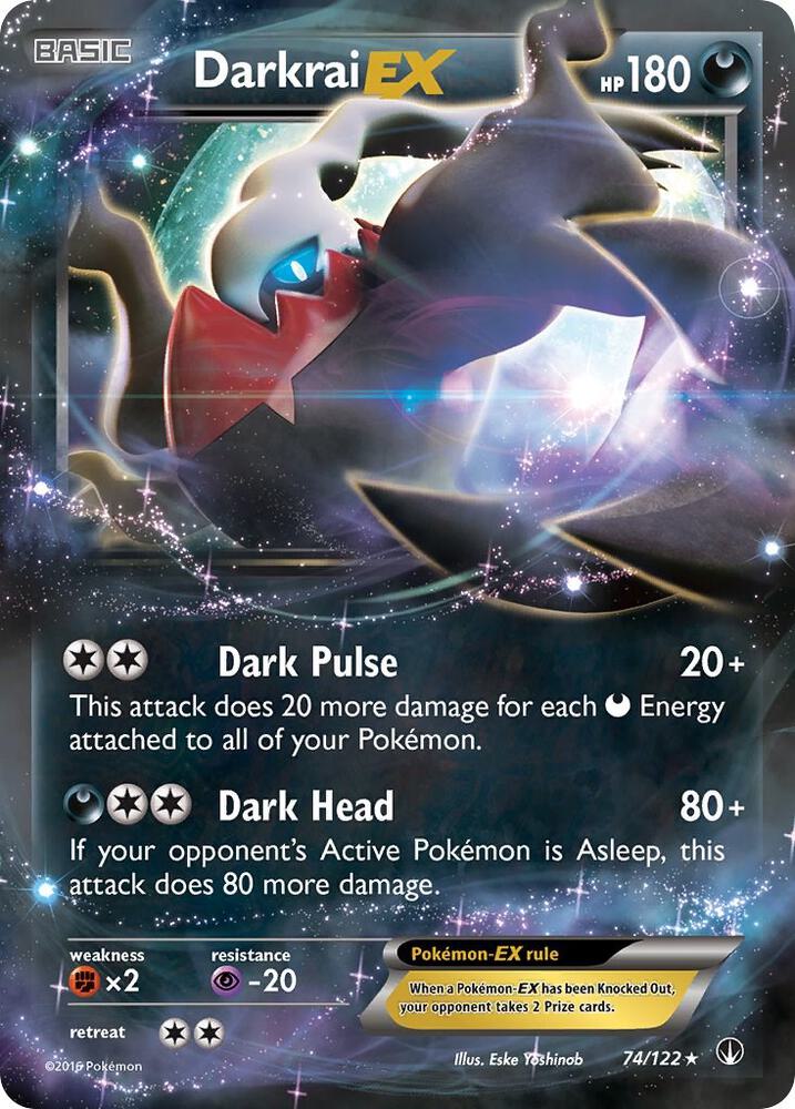 Darkrai EX 74/122 (XY - BREAKpoint)  - Holofoil | Good Games Adelaide SA