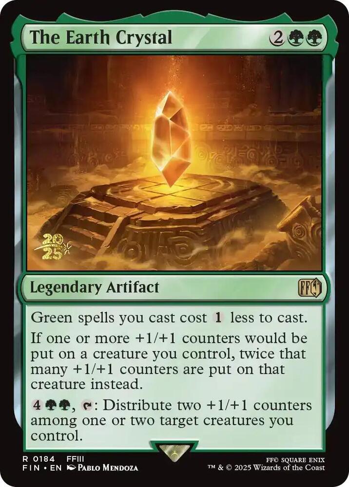 The Earth Crystal 184 (Prerelease Cards)  - Foil | Good Games Adelaide SA