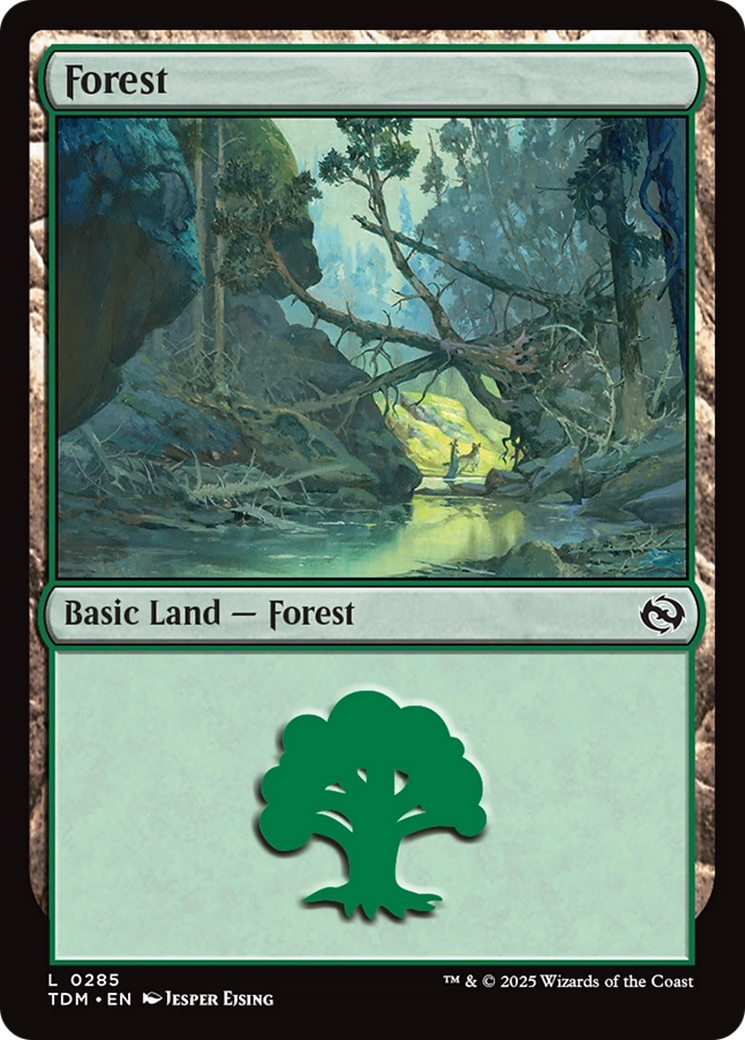 Forest (0285) [Tarkir: Dragonstorm] | Good Games Adelaide SA