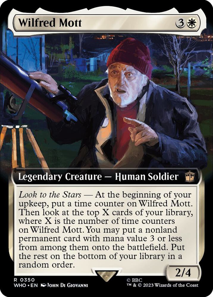 Wilfred Mott 350 (Universes Beyond: Doctor Who)  | Good Games Adelaide SA