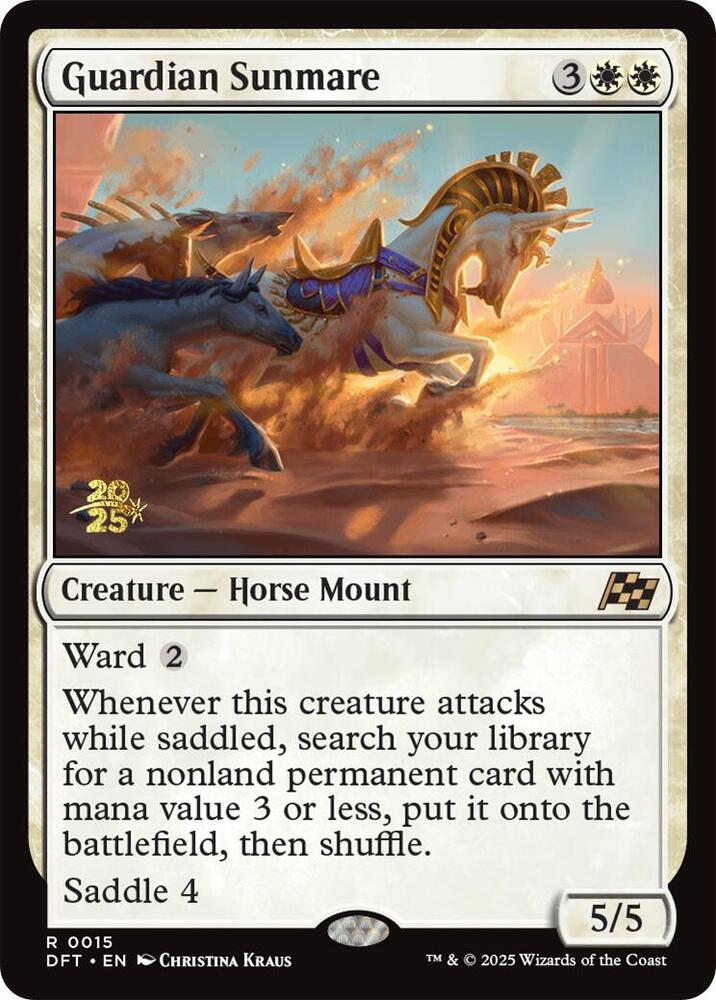 Guardian Sunmare 15 (Prerelease Cards)  - Foil | Good Games Adelaide SA