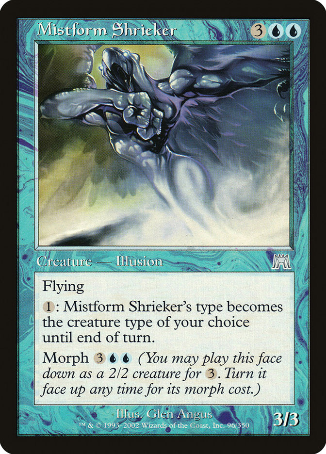 Mistform Shrieker 96 (Onslaught)  - Foil | Good Games Adelaide SA