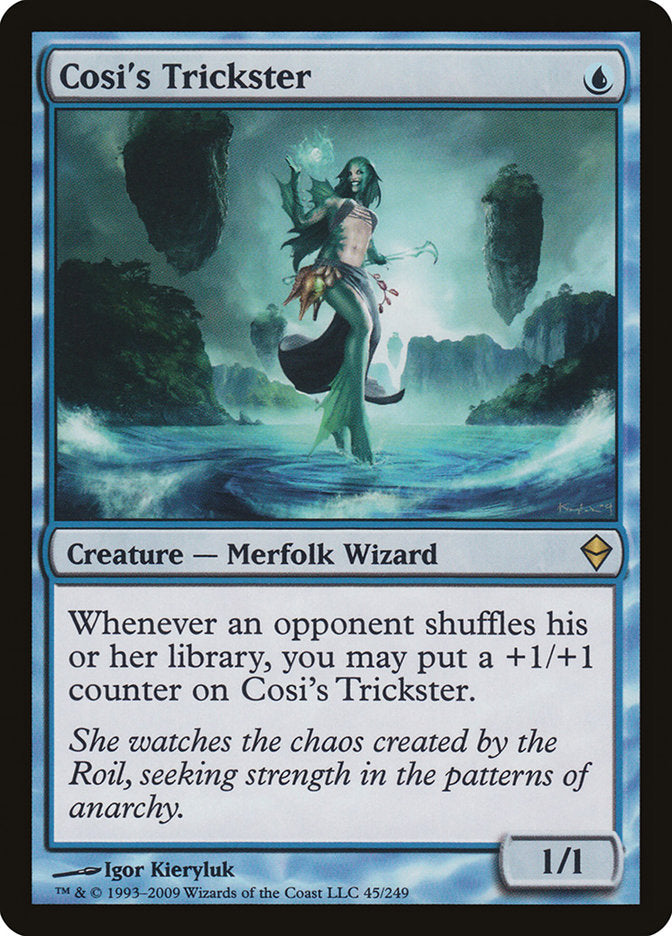 Cosi's Trickster 45 (Zendikar)  - Foil | Good Games Adelaide SA