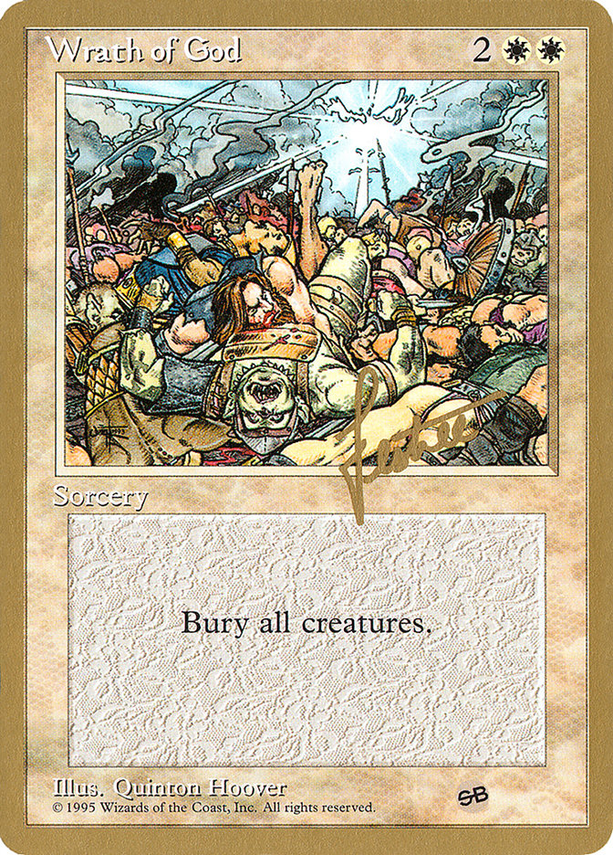 Wrath of God (Bertrand Lestree) (SB) [Pro Tour Collector Set] | Good Games Adelaide SA