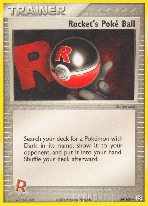 Rockets Poke Ball 89/109 (Team Rocket Returns)  | Good Games Adelaide SA