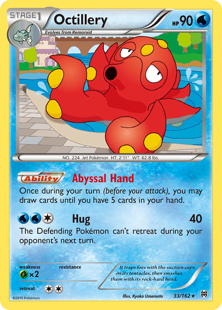 Octillery(33/162) (Theme Deck Exclusive) [XY: BREAKthrough] | Good Games Adelaide SA