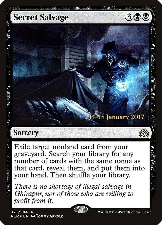 Secret Salvage 71 (Prerelease Cards)  - Foil | Good Games Adelaide SA