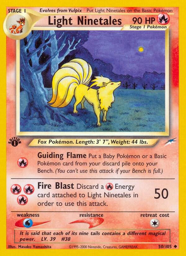 Light Ninetales 050/105 (Neo Destiny)  - 1st Edition | Good Games Adelaide SA