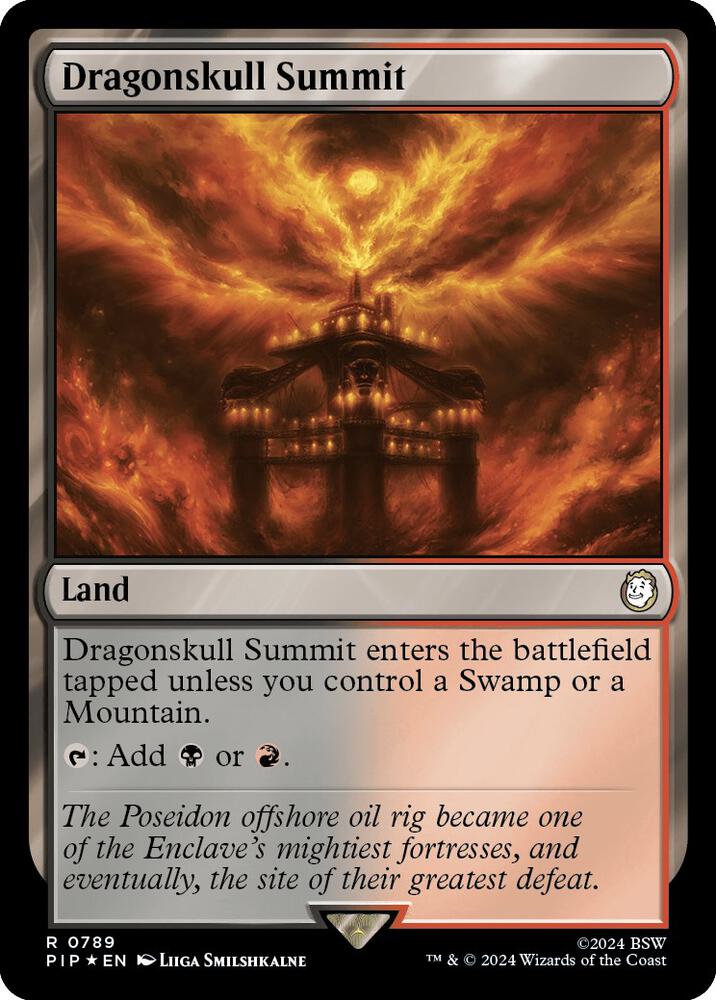 Dragonskull Summit Surge Foil 789 (Universes Beyond: Fallout)  - Foil | Good Games Adelaide SA
