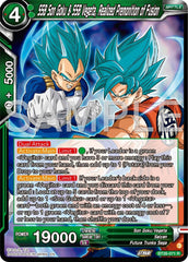 SSB Son Goku & SSB Vegeta, Realized Premonition of Fusion (BT26-071) [Ultimate Advent] | Good Games Adelaide SA