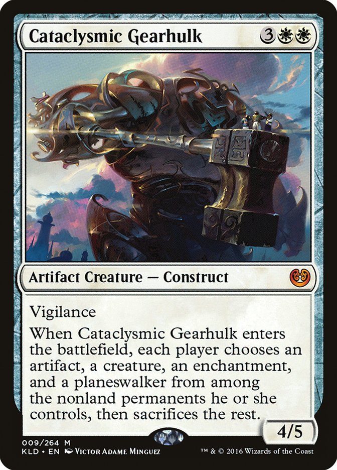 Cataclysmic Gearhulk [Kaladesh] | Good Games Adelaide SA