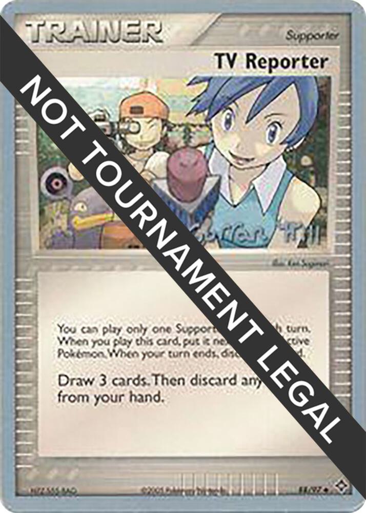 TV Reporter 2005 Curran Hill 88/97 (World Championship Decks)  | Good Games Adelaide SA