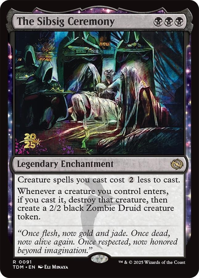 The Sibsig Ceremony 91 (Prerelease Cards)  - Foil | Good Games Adelaide SA