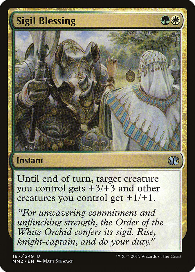 Sigil Blessing [Modern Masters 2015] | Good Games Adelaide SA