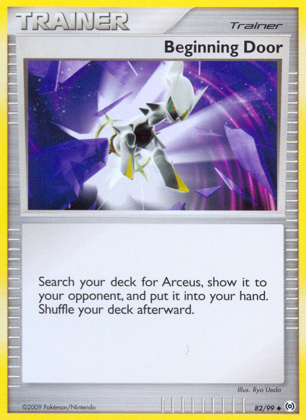 Beginning Door (82/99) [Platinum: Arceus] | Good Games Adelaide SA