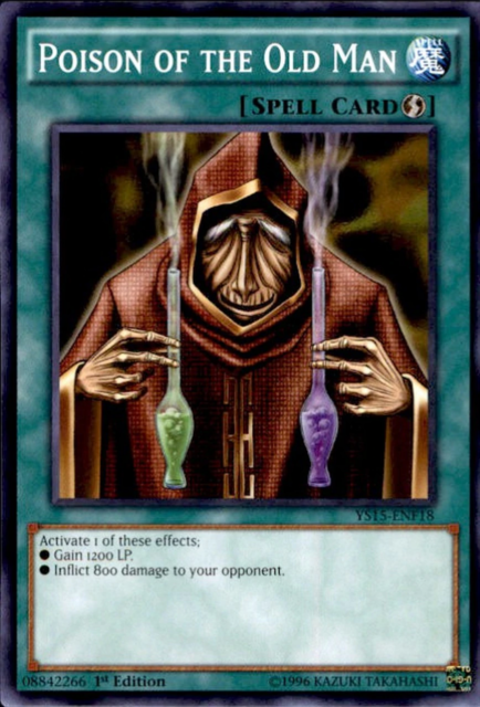 Poison of the Old Man [YS15-ENF18] Common | Good Games Adelaide SA